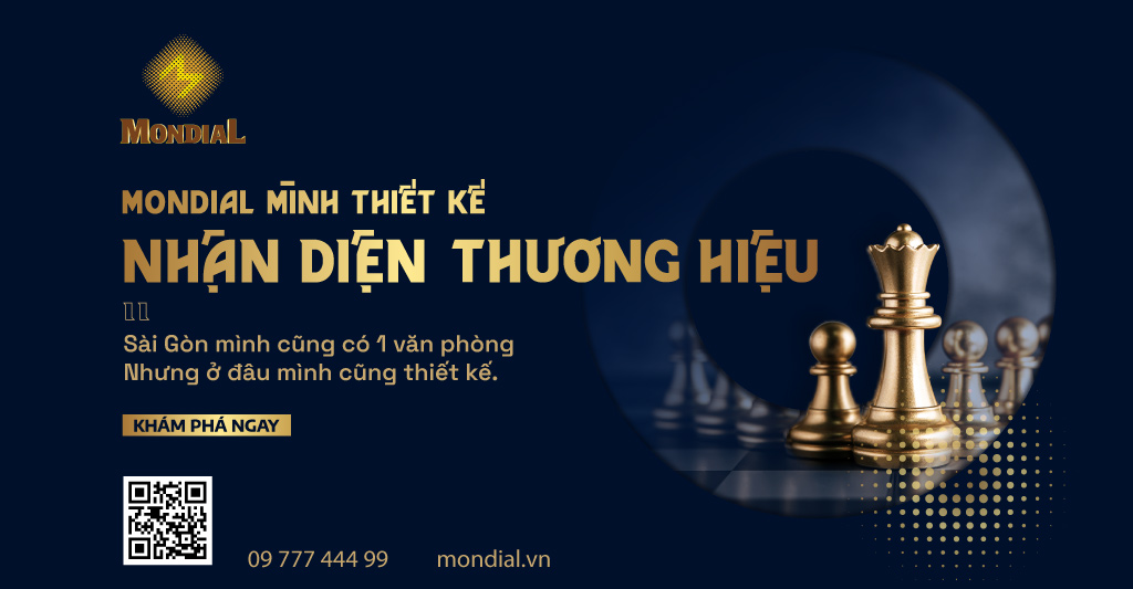 thiết kế thương hiệu MondiaL